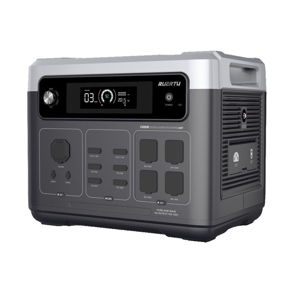 RUERTU RO2001 PLUS Portable Power Station 2000Wh | 2400W